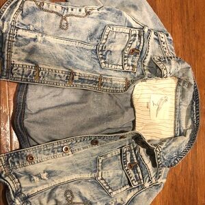 White crow denim jeans jacket - super cool